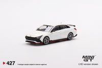 Mini GT 427 - Hyundai Elantra Ceramic White - Scale 1:64