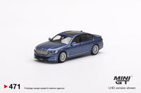 Mini GT - BMW Alpina B7 xDrive Alpina Blue Metallic - 471 1:64