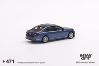 Mini GT - BMW Alpina B7 xDrive Alpina Blue Metallic - 471 1:64