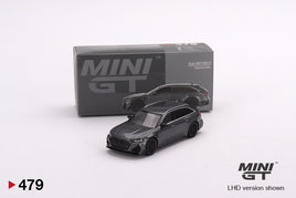 Mini GT 479 - Audi ABT RS6 Daytona Grey - Scale 1:64