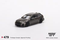 Mini GT 479 - Audi ABT RS6 Daytona Grey - Scale 1:64