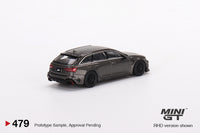 Mini GT 479 - Audi ABT RS6 Daytona Grey - Scale 1:64