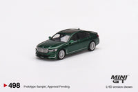 Mini GT - BMW Alpina B7 xDrive Alpina Green Metallic - 498 1:64