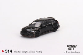 Mini GT 514 - ABT Audi RS 6 Johann Abt Signature Edition Black