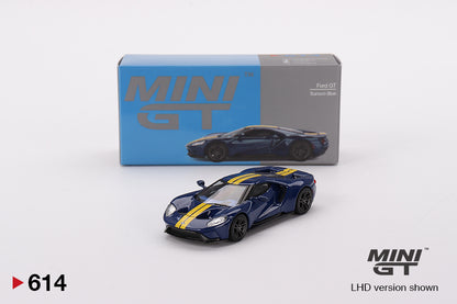 Mini GT 614 - Ford GT Sunoco Blue scale 1:64
