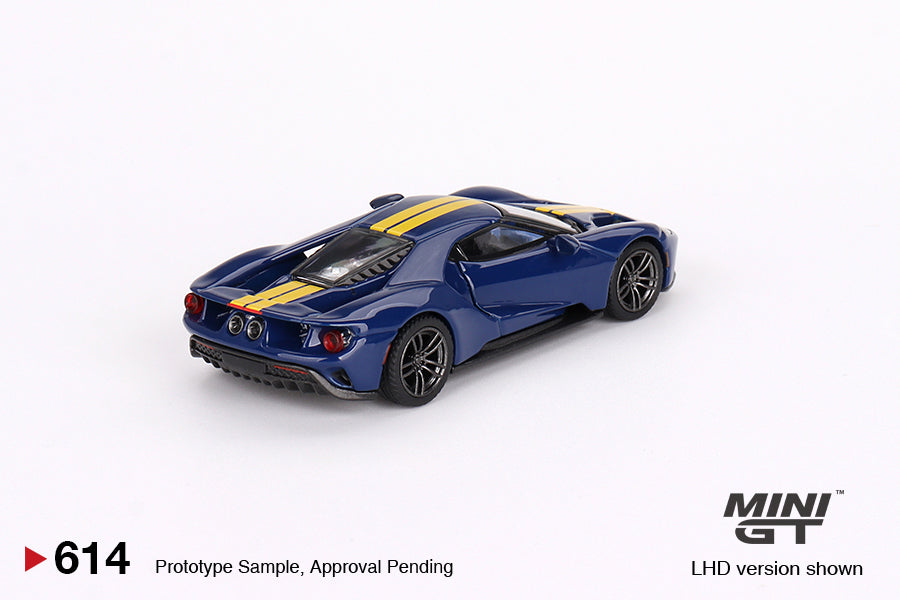 Mini GT 614 - Ford GT Sunoco Blue scale 1:64