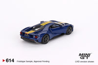 Mini GT 614 - Ford GT Sunoco Blue