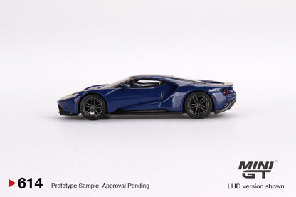 Mini GT 614 - Ford GT Sunoco Blue scale 1:64