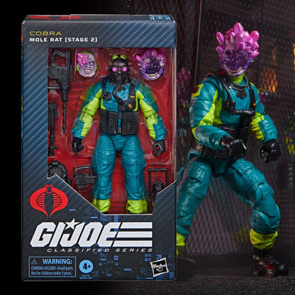 G.I. Joe Classifieds - Mole Rat (Stage 2 Infection) - (US version)