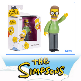 The Simpsons -  Ned Flanders - (6cm articulated minifigures)
