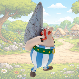 Obelix with Menhir (small vinyl figures)