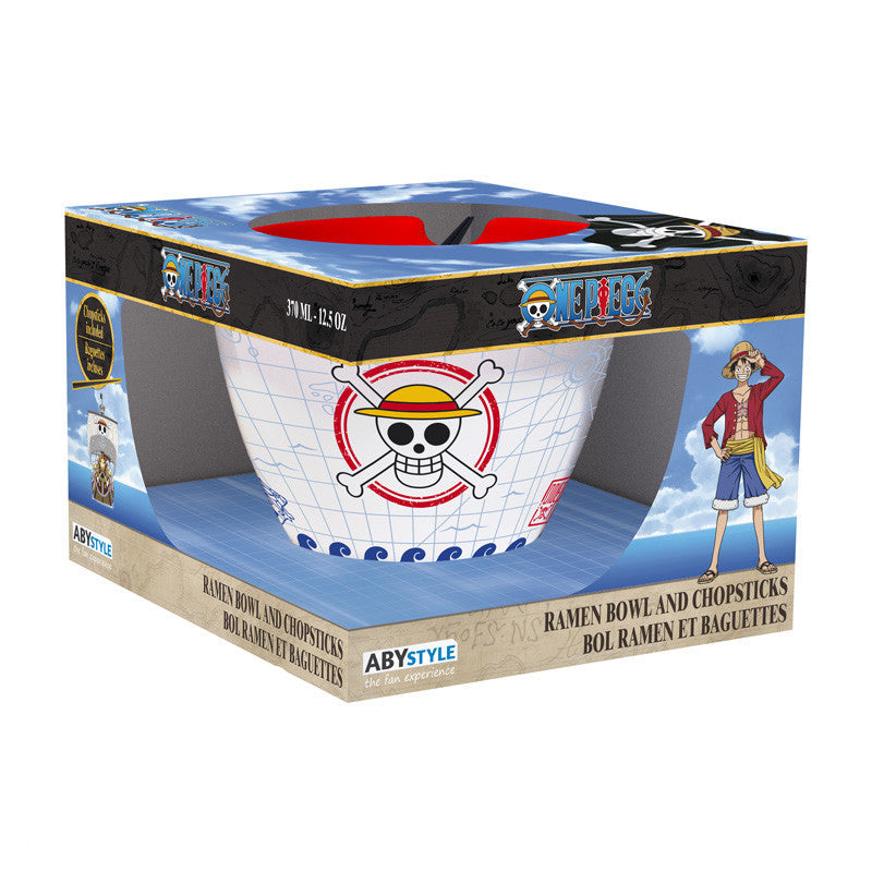 Geeky Goods - One Piece Ramen Bowl (Includes Chopsticks)