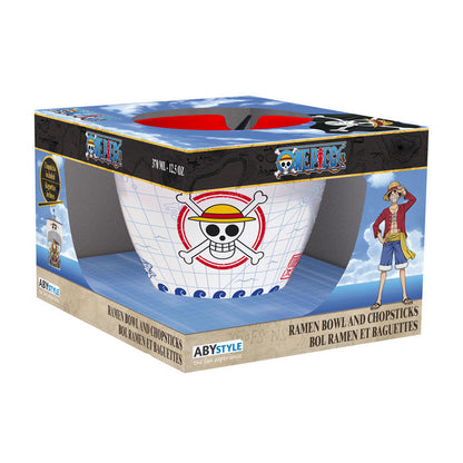 Geeky Goods - One Piece Ramen Bowl (Includes Chopsticks)