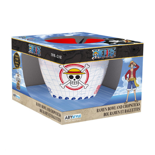 Geeky Goods - One Piece Ramen Bowl (Includes Chopsticks)