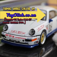 Tarmac Works COLLAB 64 - Porsche 911 Turbo S LM GT - Suzuka 1000km 1994 - 1/64 scale