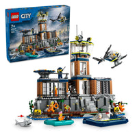 LEGO City Police Prison Island Building Toy Set - 980 Pieces (60419)