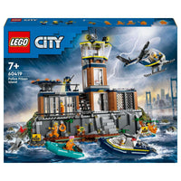 LEGO City Police Prison Island Building Toy Set - 980 Pieces (60419)