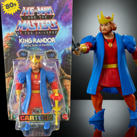 Masters of The Universe - King Randor - Cartoon Collection (Damaged or Bent Packaging)