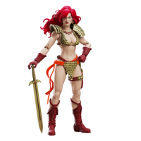 Red Sonja - Limited Edition Gold And Red - Epic Hacks Figure (1:12)