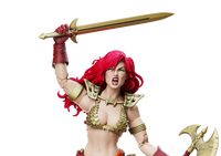 Red Sonja - Limited Edition Gold And Red - Epic Hacks Figure (1:12)