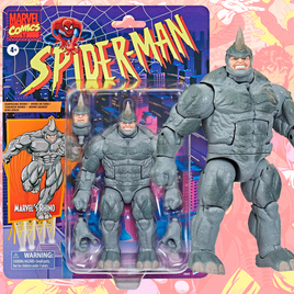 Marvel Legends - Rhino - (retro card, Spider-Man cartoon)