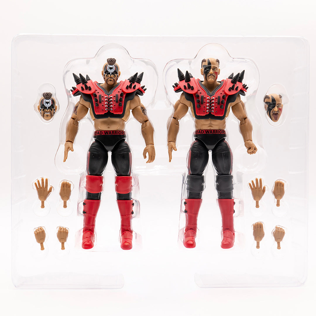 RSC Unsanctioned - The Road Warriors - Hawk & Animal (Red)
