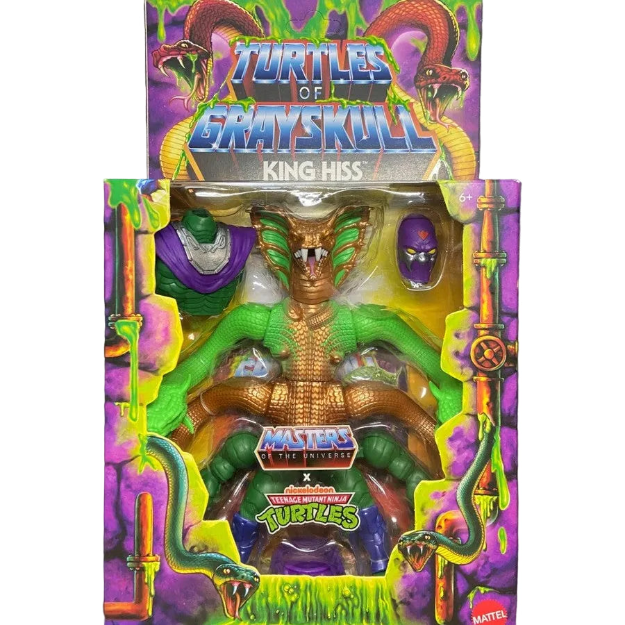 MOTU Turtles of Grayskull - King Hiss Origins (Deluxe)