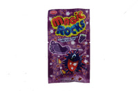 Imported Sweets - Darrys Magic Rocks Popping Candy and Lolli Pop - Grape (15g)