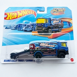 Hot Wheels Track Fleet - Scania Rally Truck