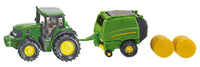 Siku John Deere Tractor with Baler - 1:64