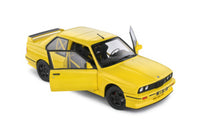 Solido -BMW E30 M3 – DAKAR YELLOW “STREET FIGHTER” – 1990 - Scale 1:18