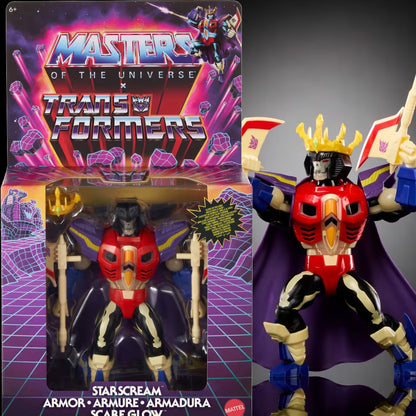 MOTU x Transformers - Starscream Armor Scare Glow