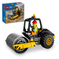 LEGO City Construction Steamroller 60401 Building Toy Cars - 78 Pieces