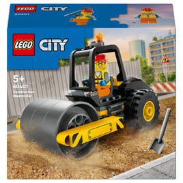 LEGO City Construction Steamroller 60401 Building Toy Cars - 78 Pieces