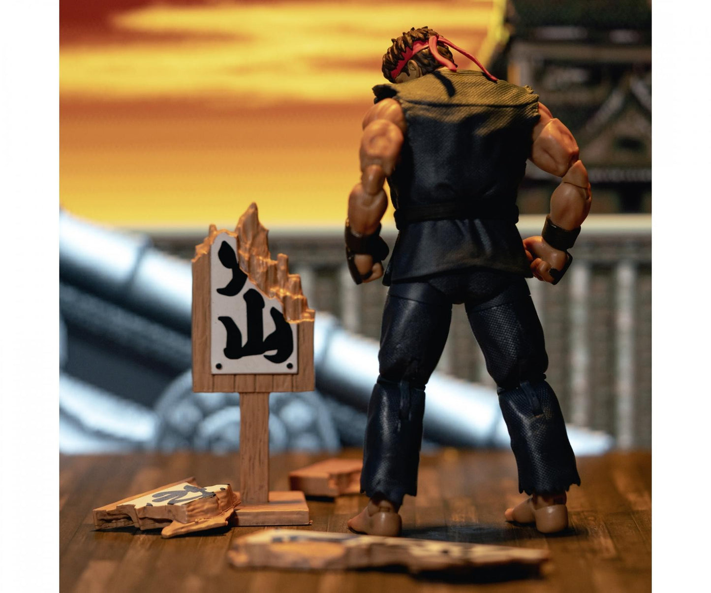 Street Fighter LEVEL 6 -  Evil Ryu - 6inch Figure DELUXE