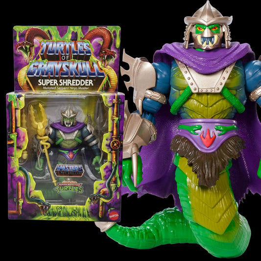 MOTU Turtles of Grayskull - Super Shredder Origins (Deluxe)