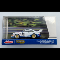 Tarmac Works COLLAB 64 - Porsche 911 Turbo S LM GT - Suzuka 1000km 1994 - 1:64 scale