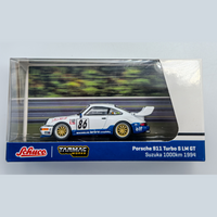 Tarmac Works COLLAB 64 - Porsche 911 Turbo S LM GT - Suzuka 1000km 1994 - 1:64 scale