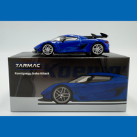 Tarmac Works Global 64 - Koenigsegg Jesko Attack Blue scale 1:64