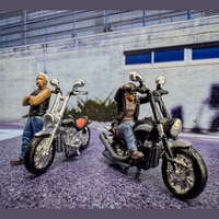 American Diorama - Motomania 5 - MIJO Exclusives - Limited Edition 1:64 Scale Figures