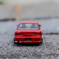 Tarmac Works Global 64 - VERTEX Nissan Silvia S13 - Red - 1/64 scale