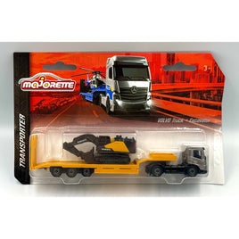 Majorette Transport - Volvo Truck with Excavator