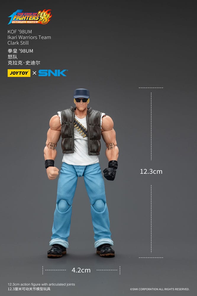 The King Of Fighters '98 - Hero Team Clark Still (1:18 scale)