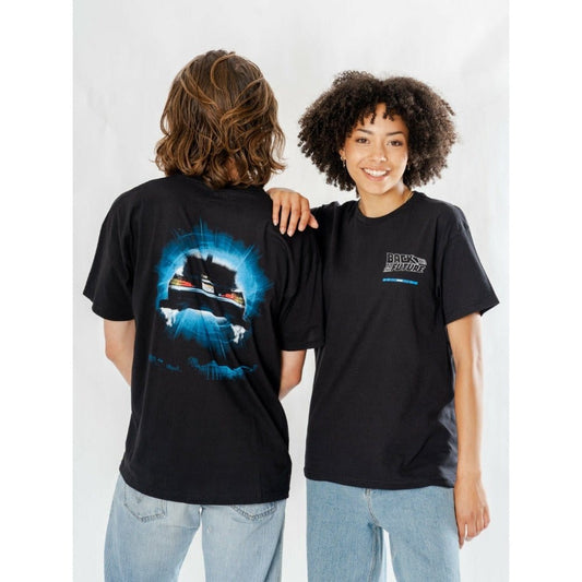 Geeky Goods - Back to the Future Delorean Reverse -  T-Shirt