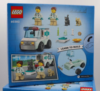 LEGO City Vet Van Rescue 60382 Building Toy Set (58 Pieces)