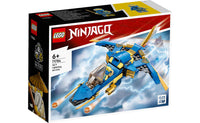 LEGO NINJAGO Jay’s Lightning Jet EVO 71784 Building Toy Set (146 Pieces)
